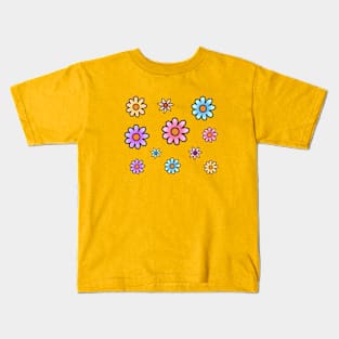 Daisy Flowers Kids T-Shirt